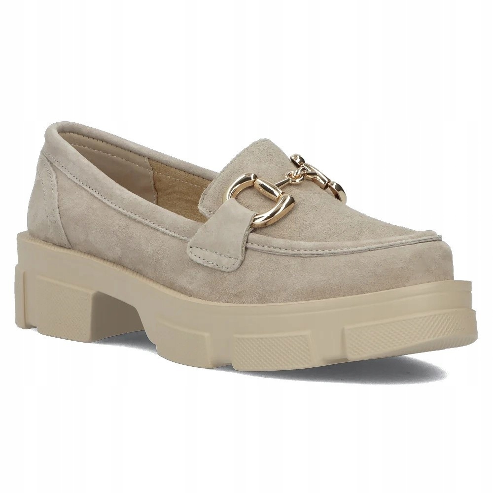 Skórzane półbuty damskie Filippo DP6100/24 TP