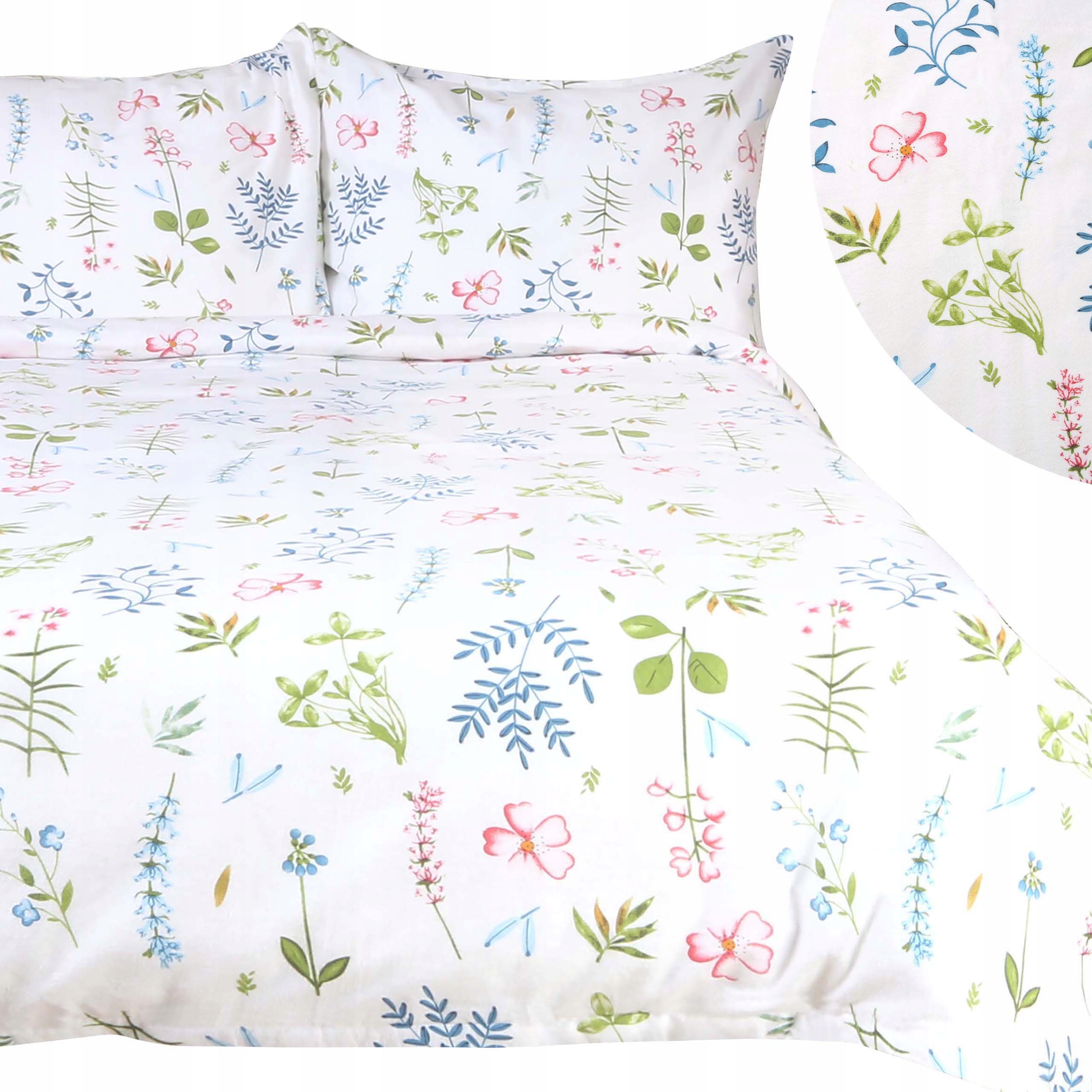 Pościel flanelowa 180x200 Miękka Flanela, wiosenne do wyboru