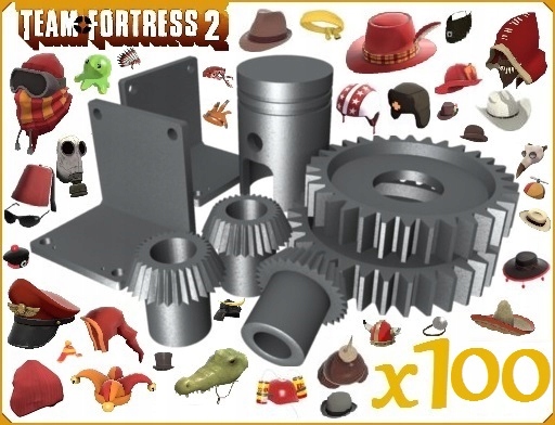 Metal Rafinowany - 100 sztuk Team Fortress 2 TF2