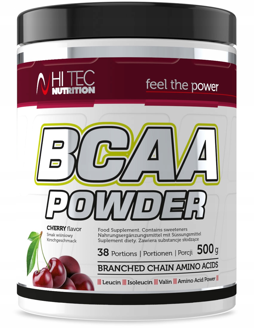 Hi Tec Bcaa Powder – 500 g Příchutě Aminokyseliny Amino