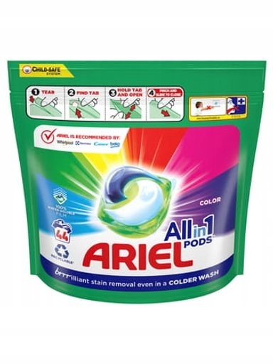 Kapsle na praní Color Ariel 44 ks