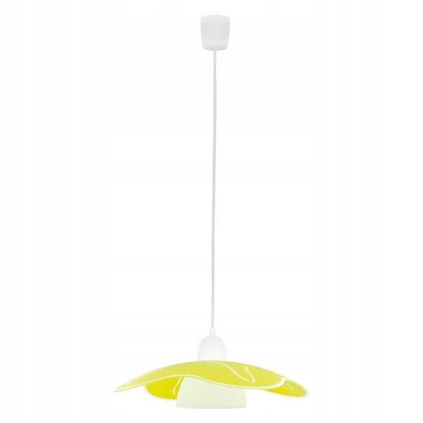 Výjimečný sluneční převis Kenya žlutá vlnitá skleněná kopule barová lampa