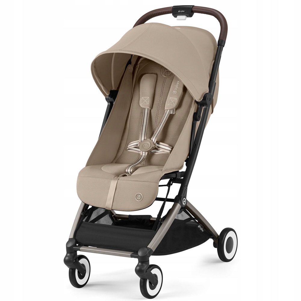 Cybex Orfeo 2024 - lekki wózek spacerowy | SLV Fog Grey Głębokość produktu 77 cm