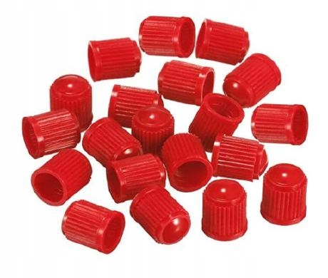 

Kapturek Nakrętka Zaworu Wentyla do Kół Czerwony