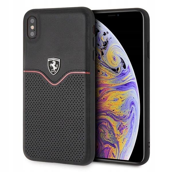 Ferrari Hardcase FEOVEHCI65BK iPhone Xs Max černá/černá Off Track Victory