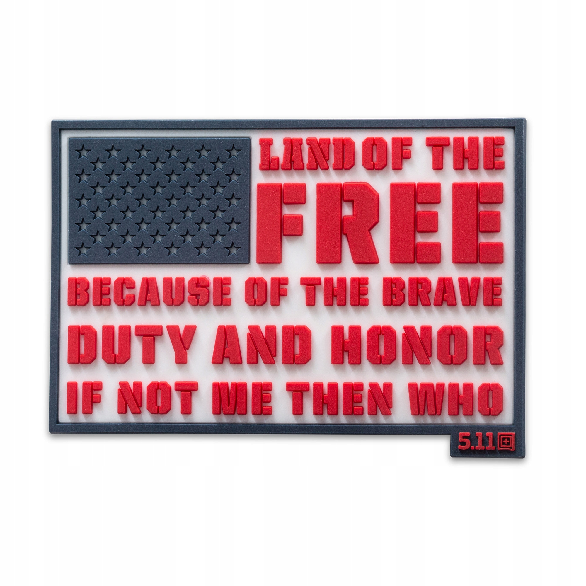 5.11 Land Of Free Flag Patch 92075