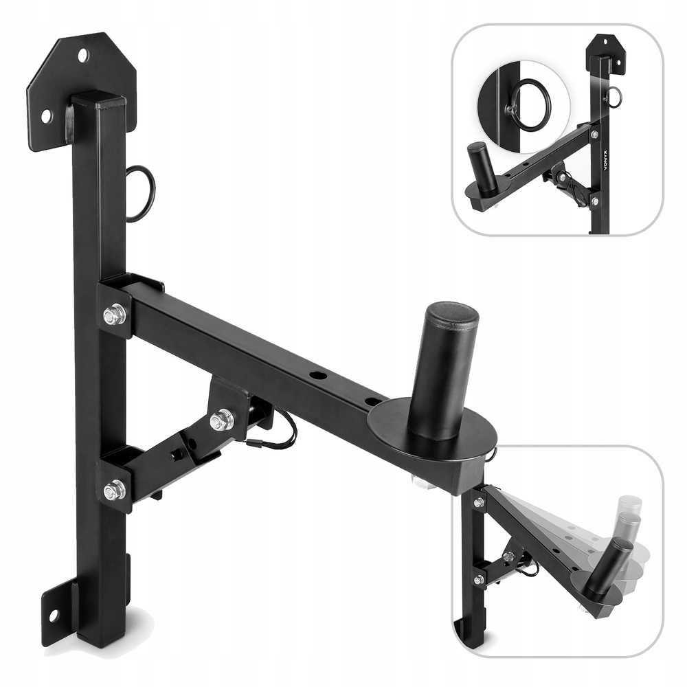 

Mocny Statyw ścienny głośnikowy do50kg Tophat 35mm