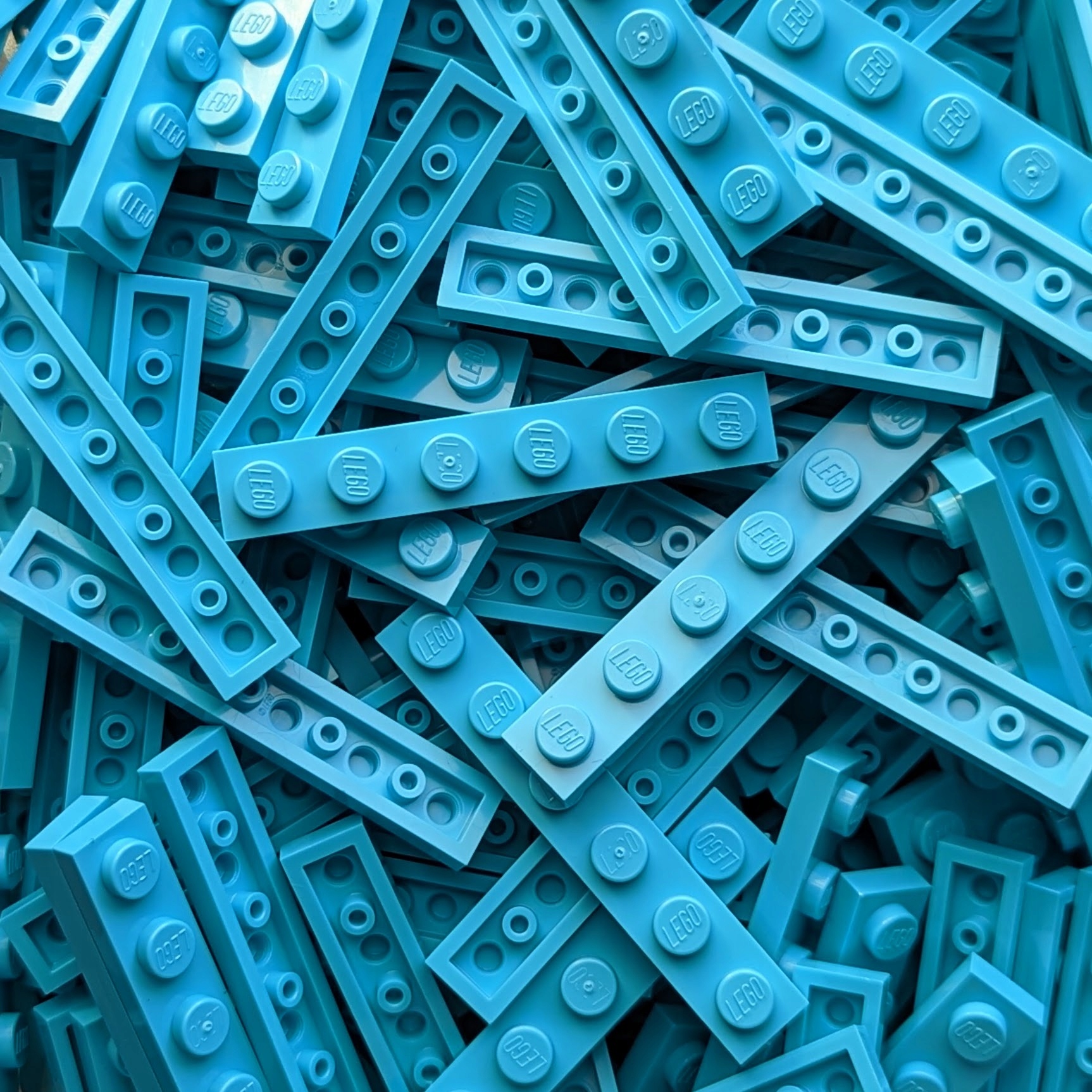 

Pakiet Lego 3666 Płytka 1x6 Śr Lazurowy 10szt N
