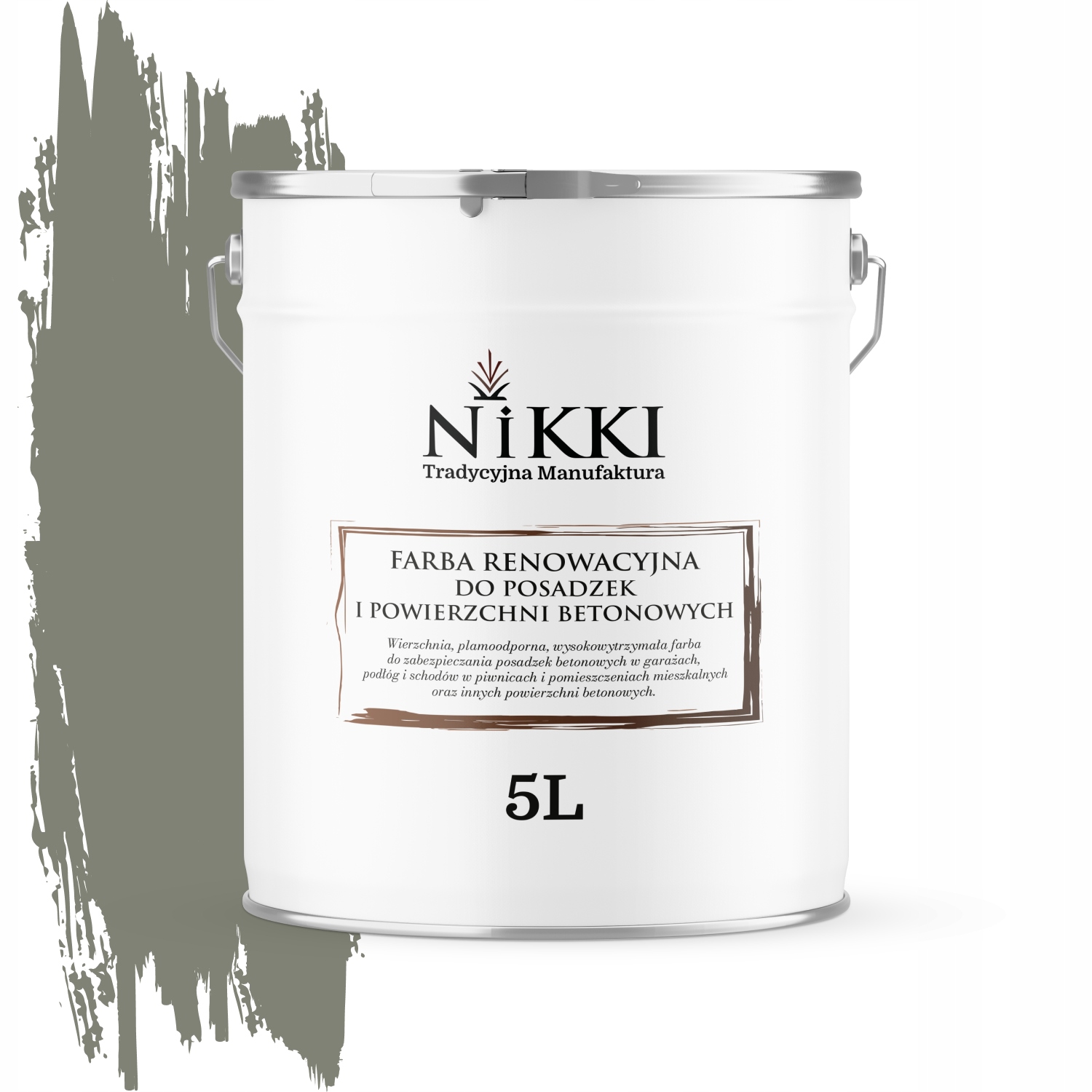 Farba Na Renováciu Betónových Podláh 5 L Sivá Cementová RAL7033 Polomatná