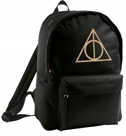 

Plecak Harry Potter Insygnia Śmierci złoty brokat