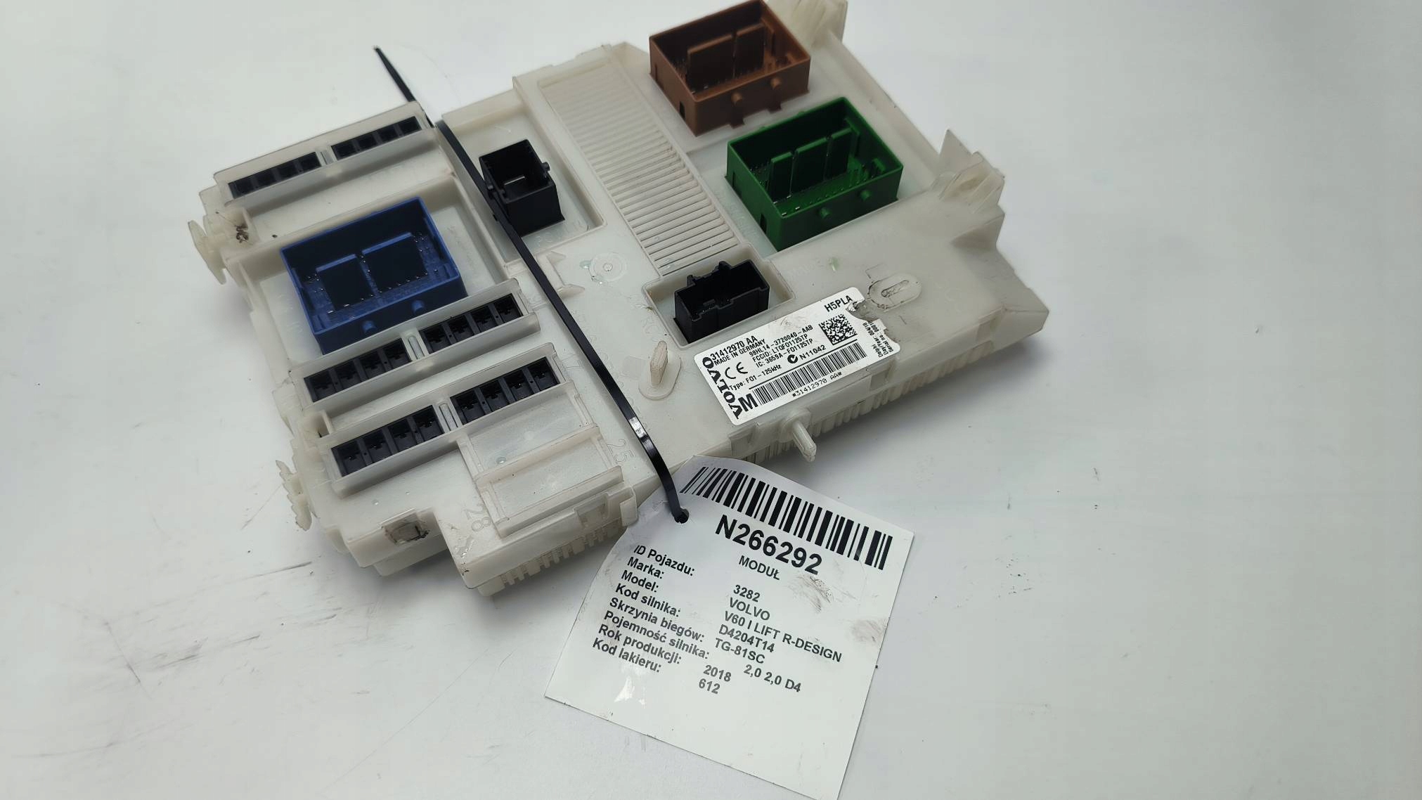 Module fusibles 31412970AA VOLVO V60 et LIFT R-Design