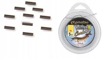 MATERIAŁ PRZYPONOWY VOLFRAMX CARBON 5m/25kg + TULEJKI KAMATSU