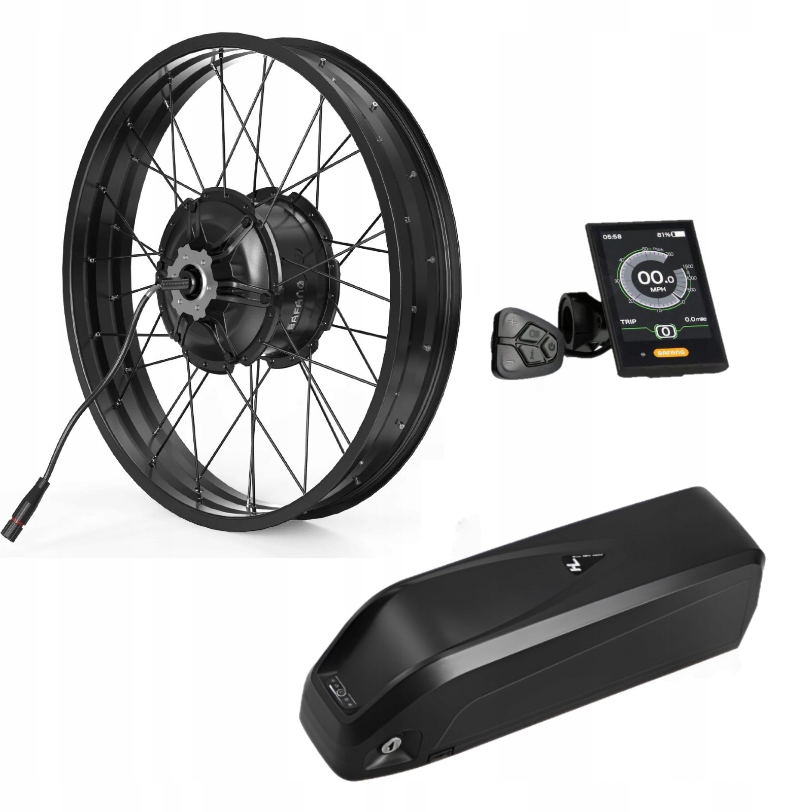 Bafang Fatbike Elektrický Set 48V 1000W Baterie 20AH
