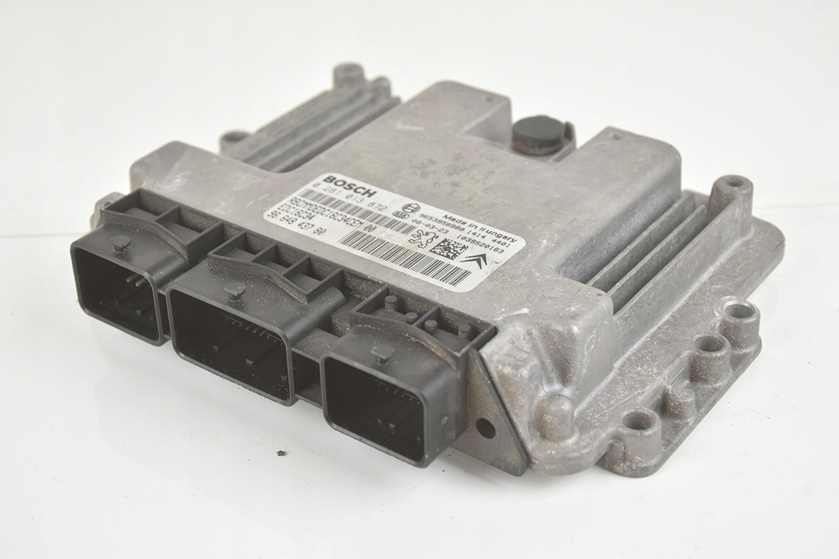 computer control unit of the engine CITROEN 0281013872