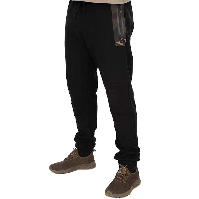Spodnie Dresowe Fox Black/Camo Premium 310 Joggers M Dla Karpiarza