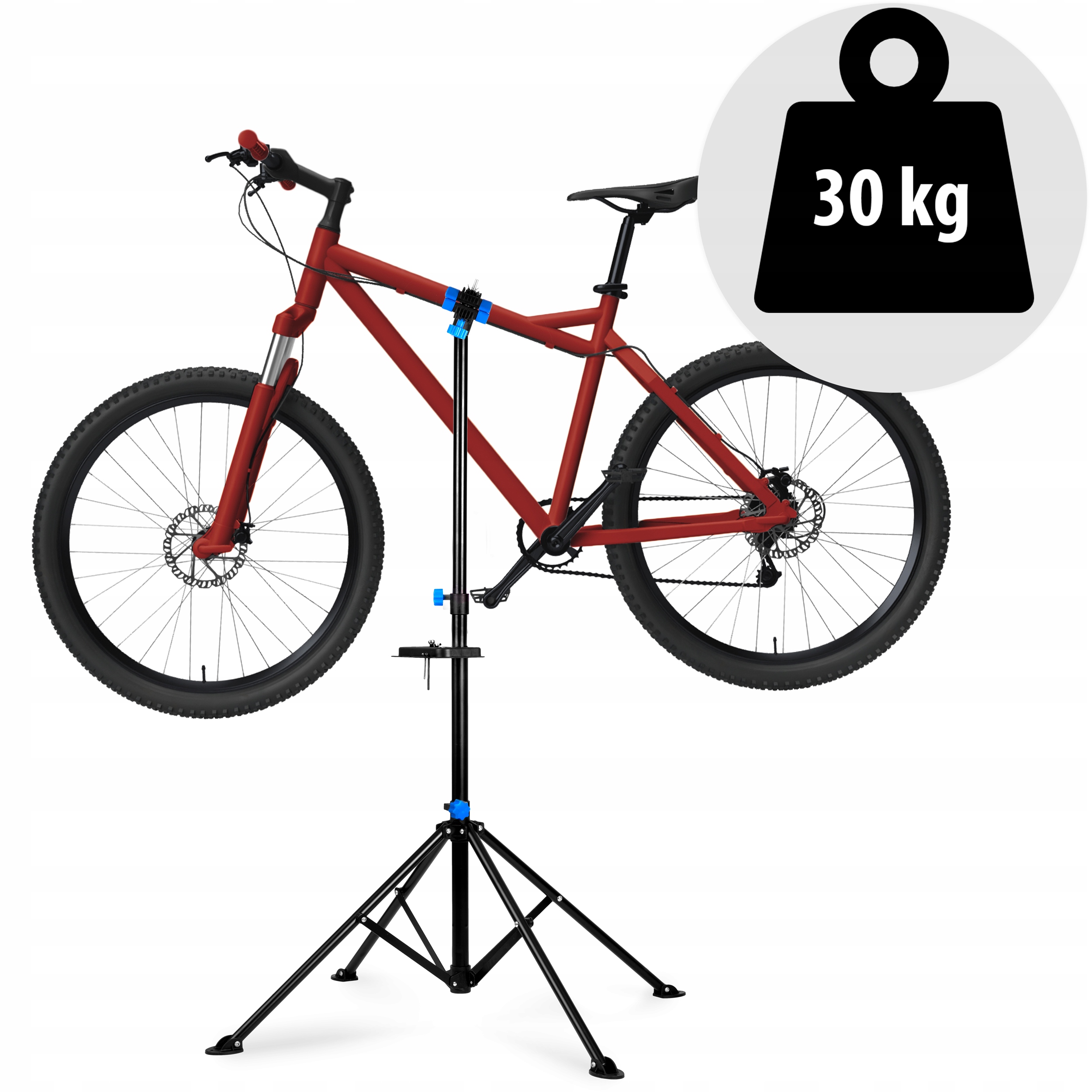 STOJAK NA ROWER WIESZAK SERWISOWY ROWEROWY 30KG Materiał dominujący metal