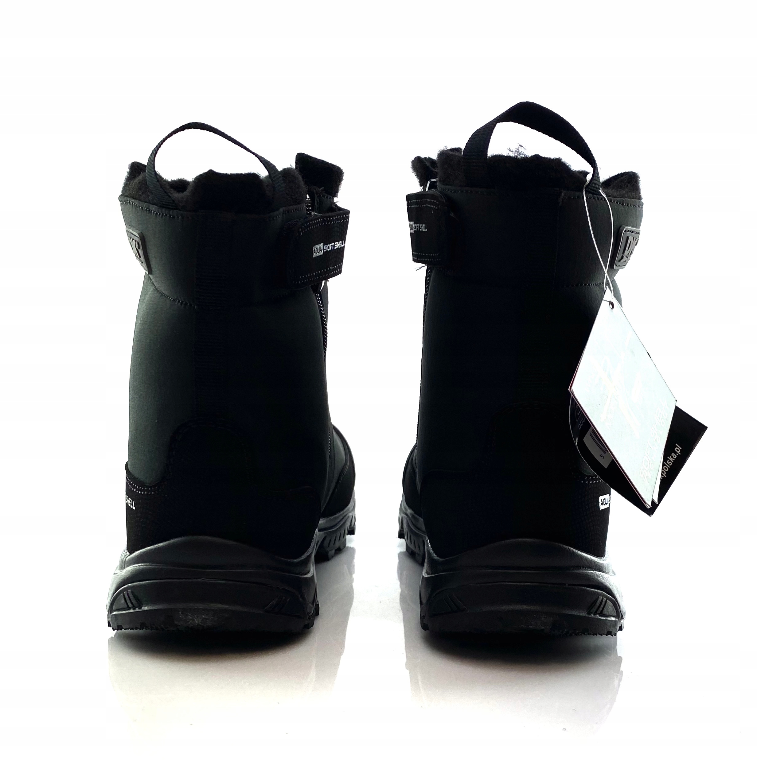 DK 15080 BLACK M AQUA SOFT SHELL WINTRY Model WINTRY 15080