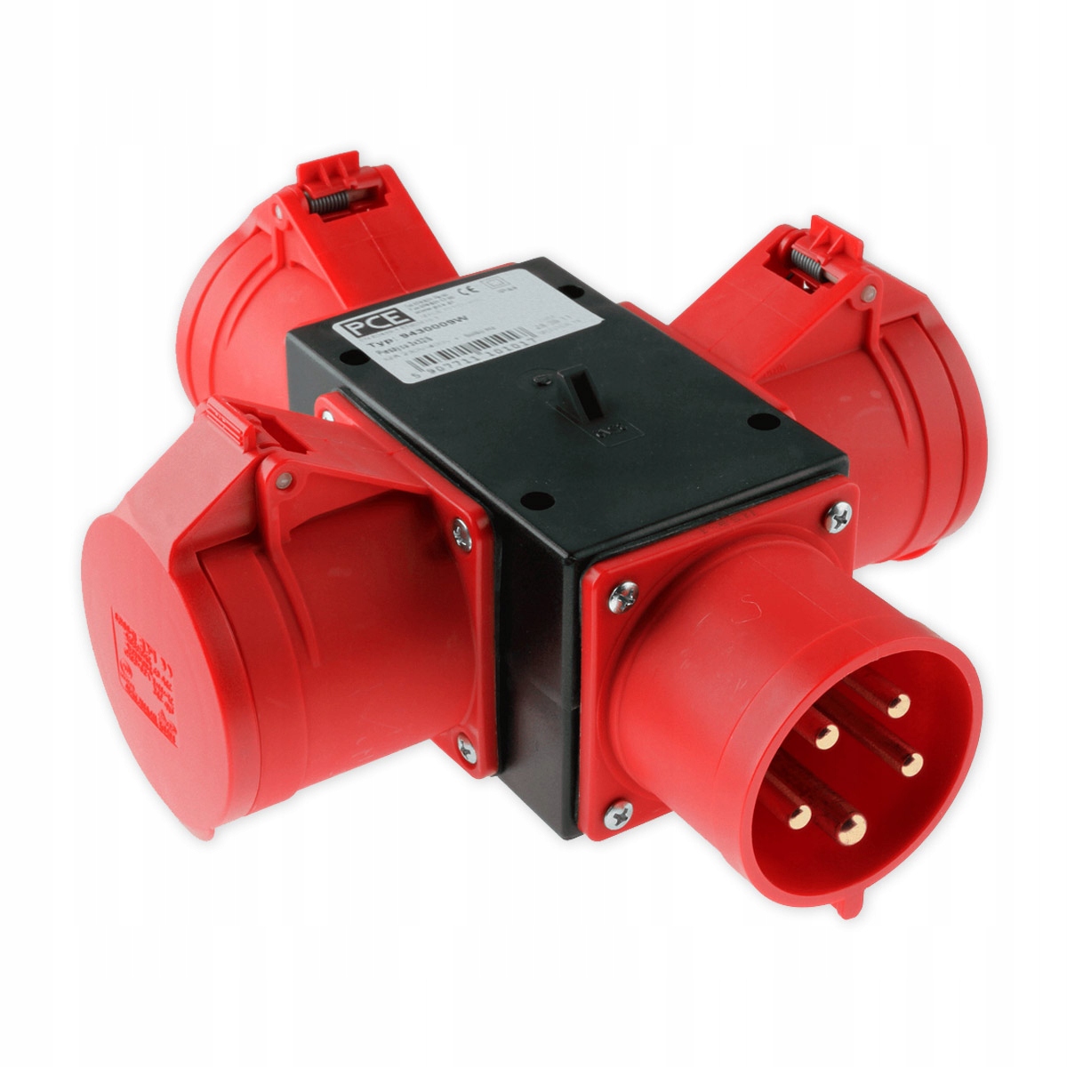 

Pce Rozgałęźnik siłowy 3xGN 1xWT 32A 5P 400V IP44