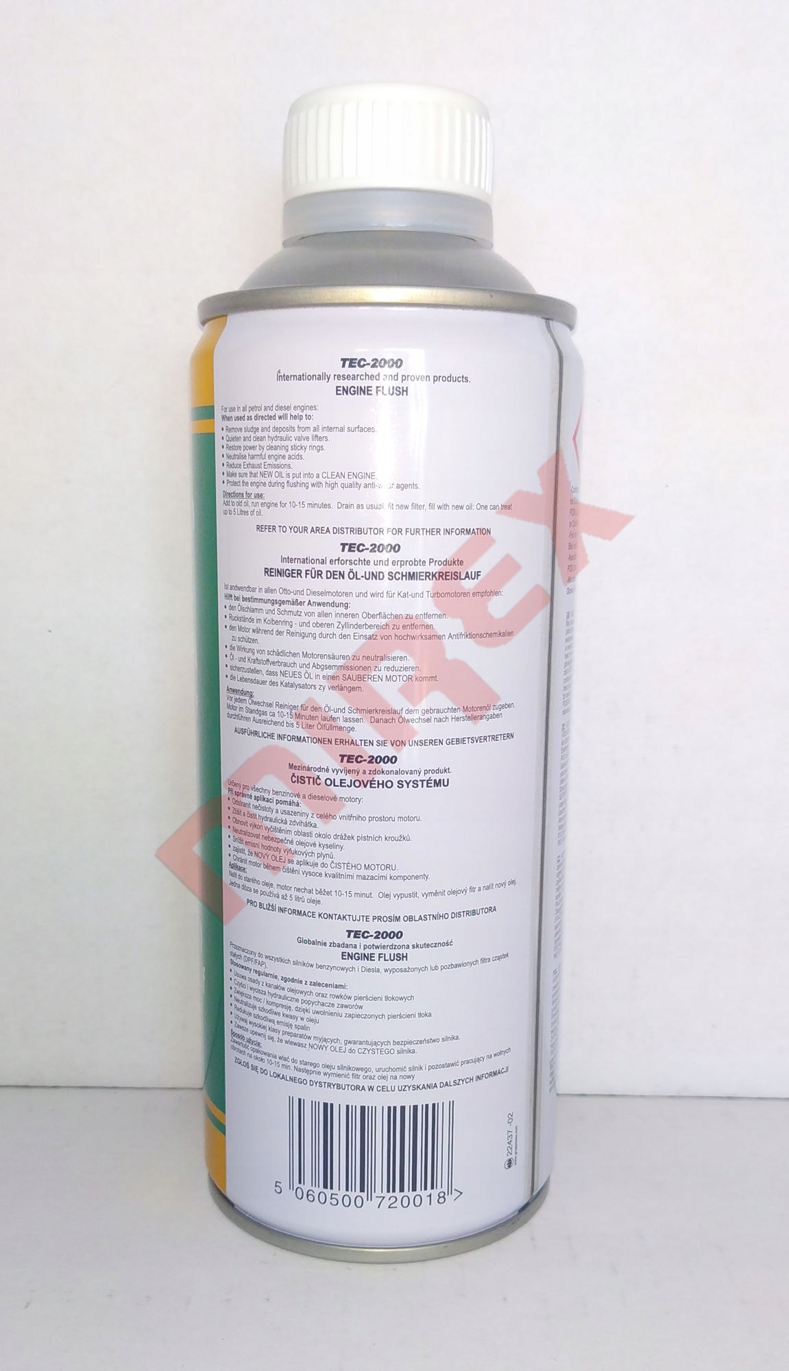 TEC2000 Engine Flush płukanka do silnika Pojemność opakowania 375 ml