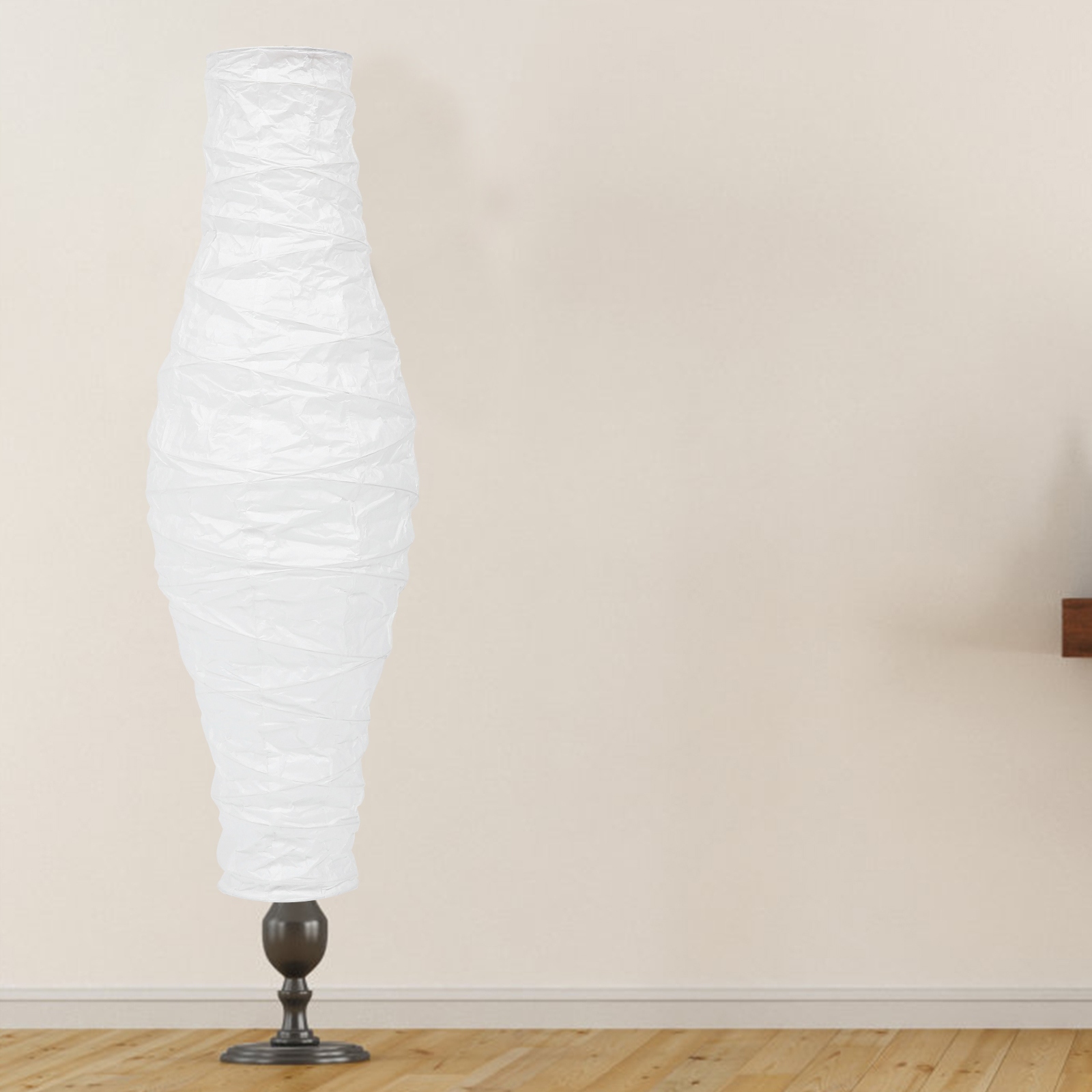 WYMIENNY PAPIEROWY ABAŻUR DO LAMPY STOJĄCEJ Kolor biały