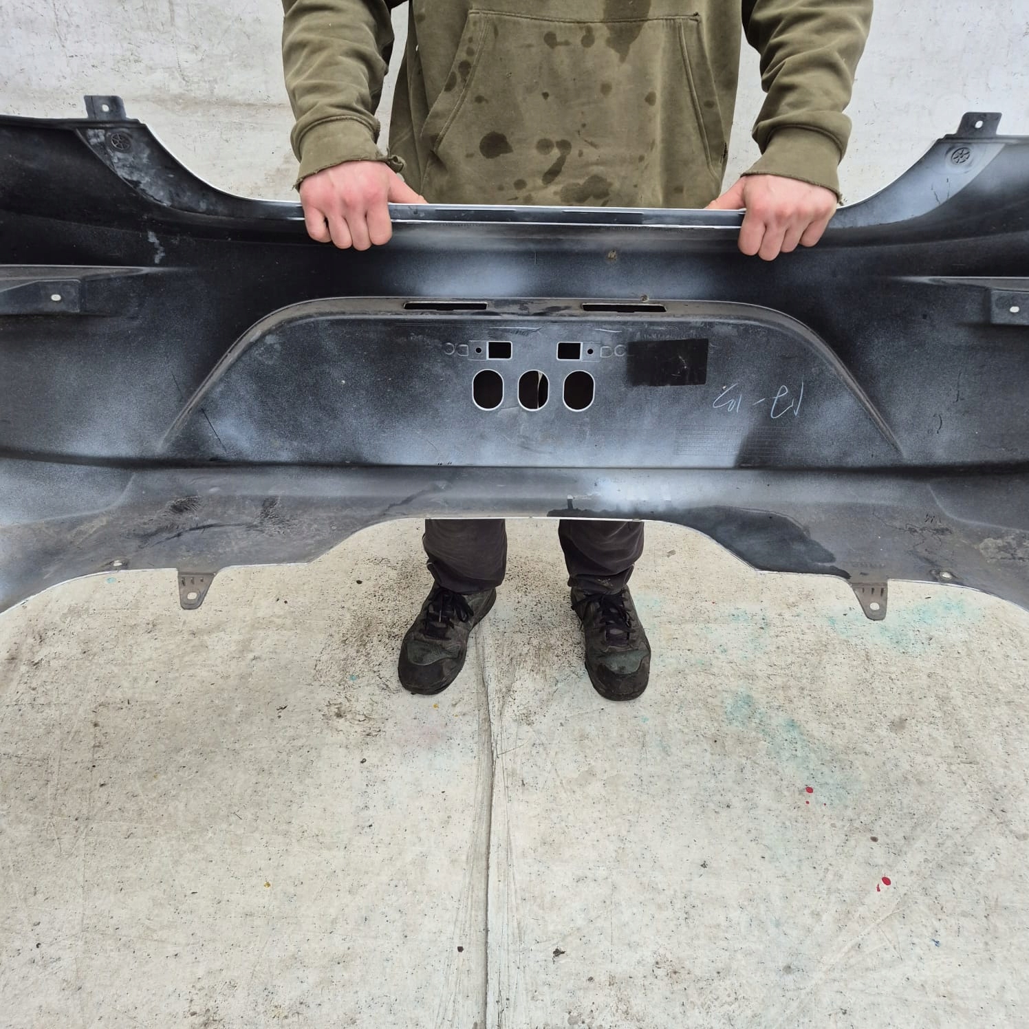 MITSUBISHI SPACE STAR II 2 16-19 bumper rear part rear