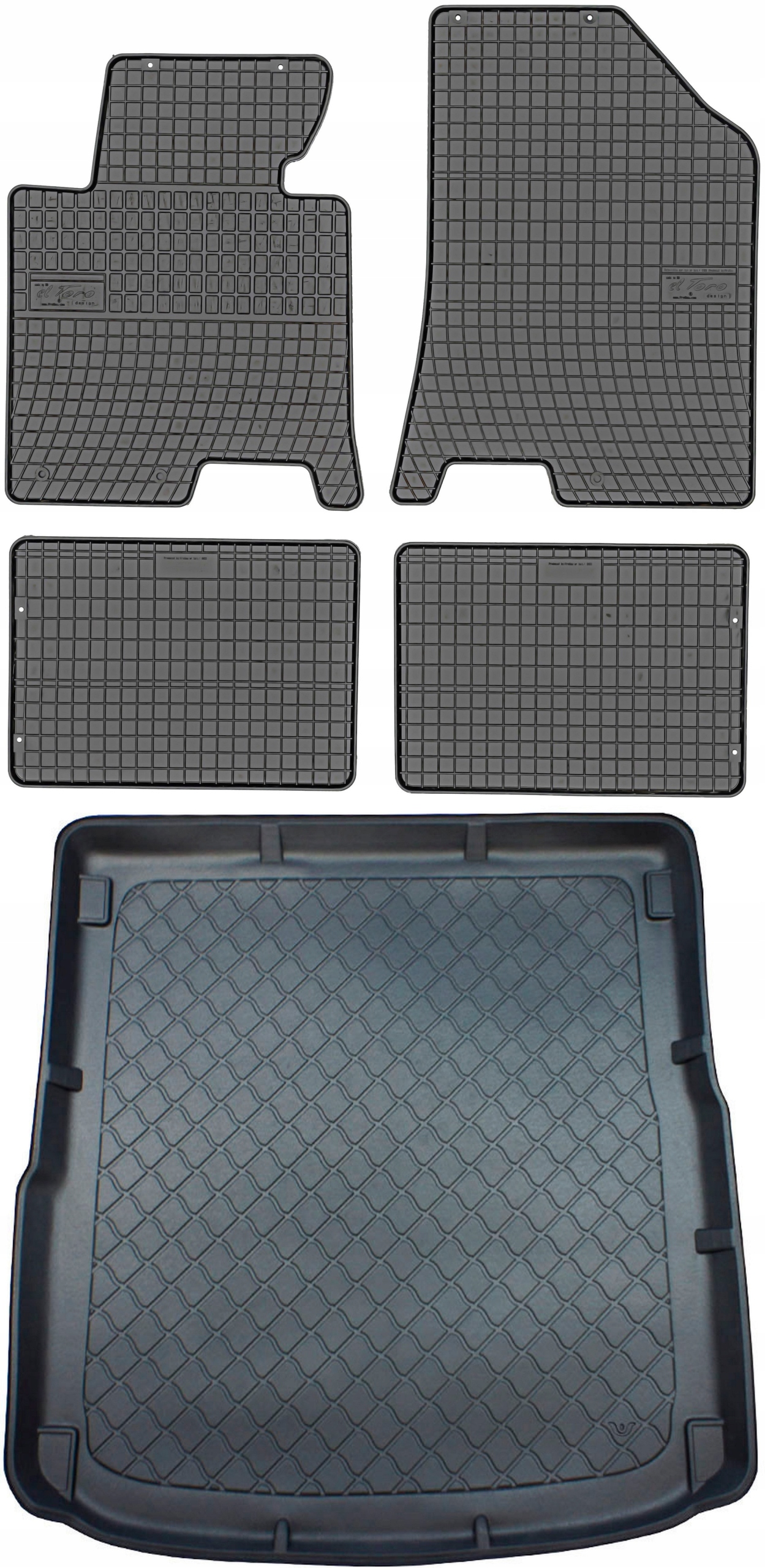 Hyundai i40 Cw Kombi od roku 07.2011-2019 Sada Koberce batožinový priestor