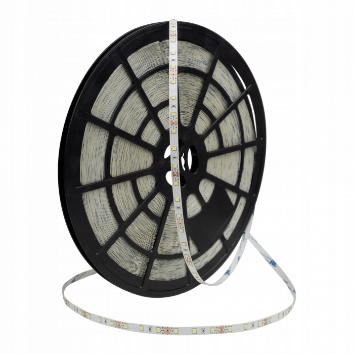 Led pásek 12V 4,8W/m Studená barva 6500K IP20 300lm/m 50m Nábytková role