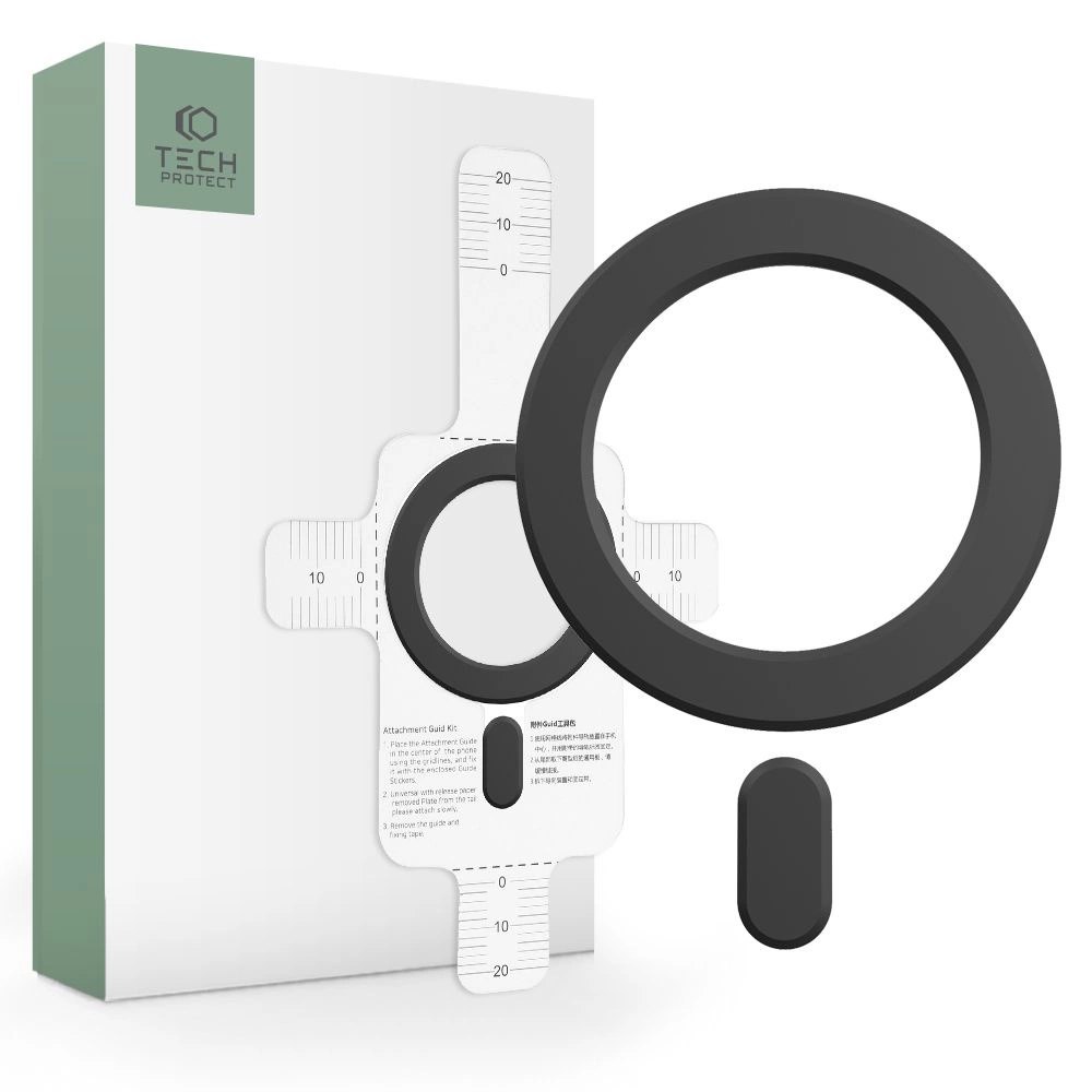 Pierścień magnetyczny Tech-Protect MagMat MagSafe uniwersalny czarny