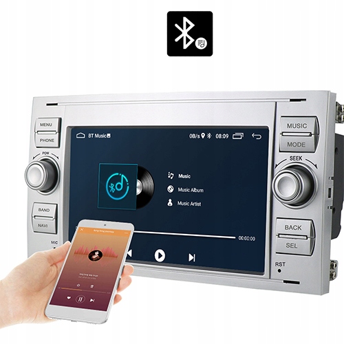 RADIO ANDROID GPS WIFI BT FORD KUGA S-MAX C-MAX Marka bez marki