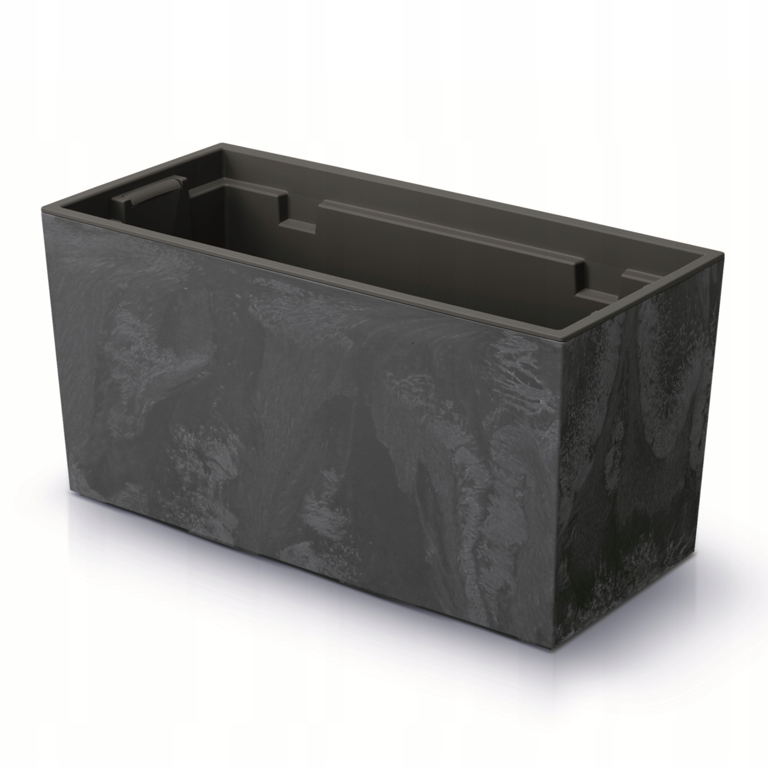 

Skrzynka doniczka balkonowa wkład 39x19cm antracyt