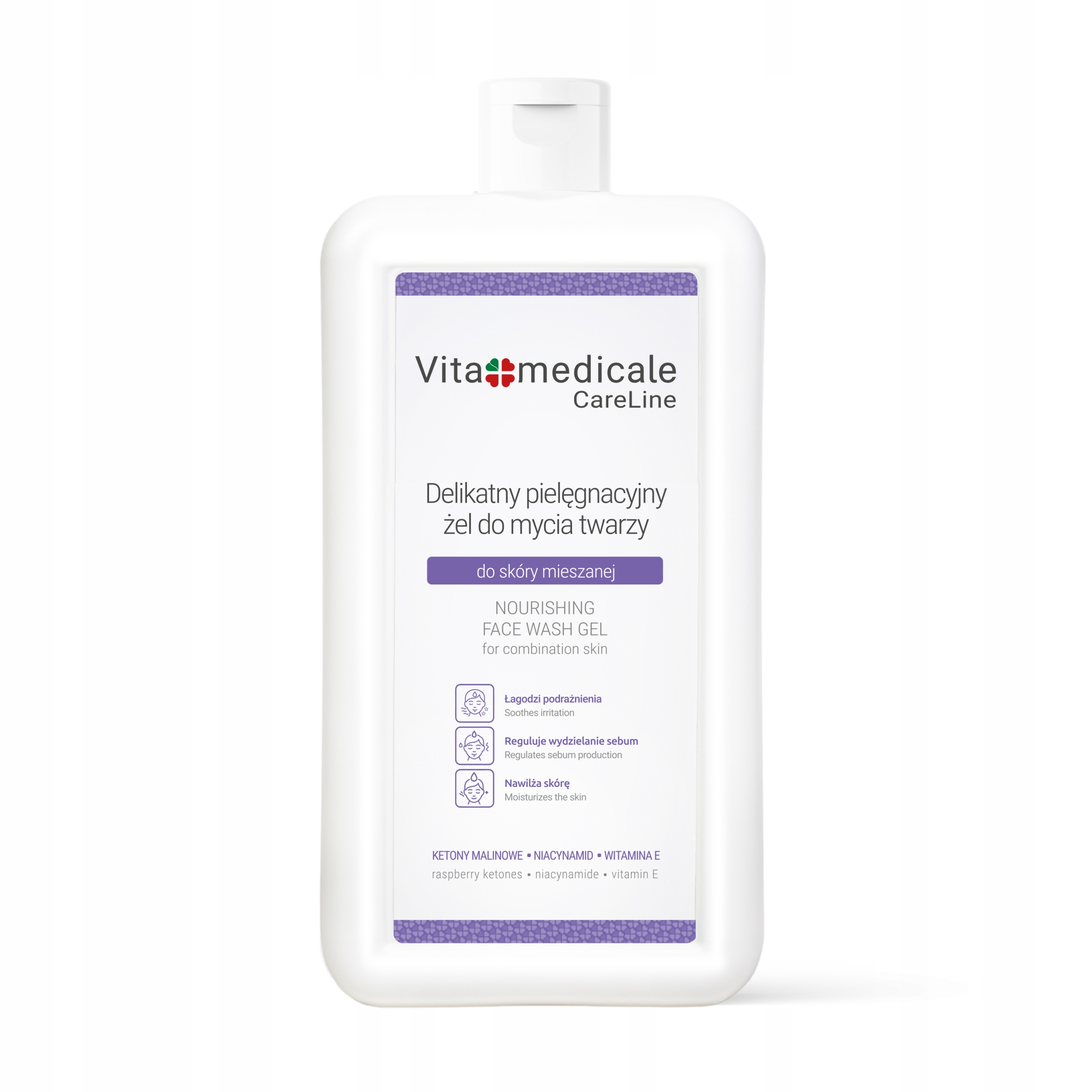 Gel na mytí obličeje VitaMedicale Aloe Panthenol Hydratační 450 ml