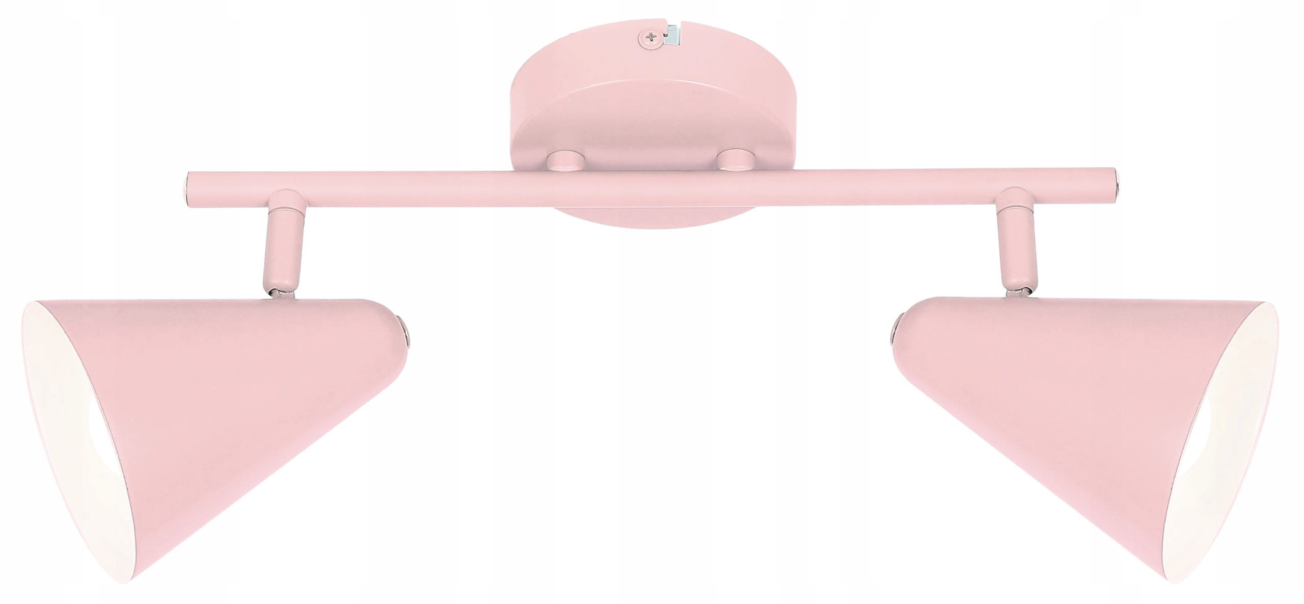 Stropní Svítidlo Lišta Amor 2X40W E14 Světle Růžová