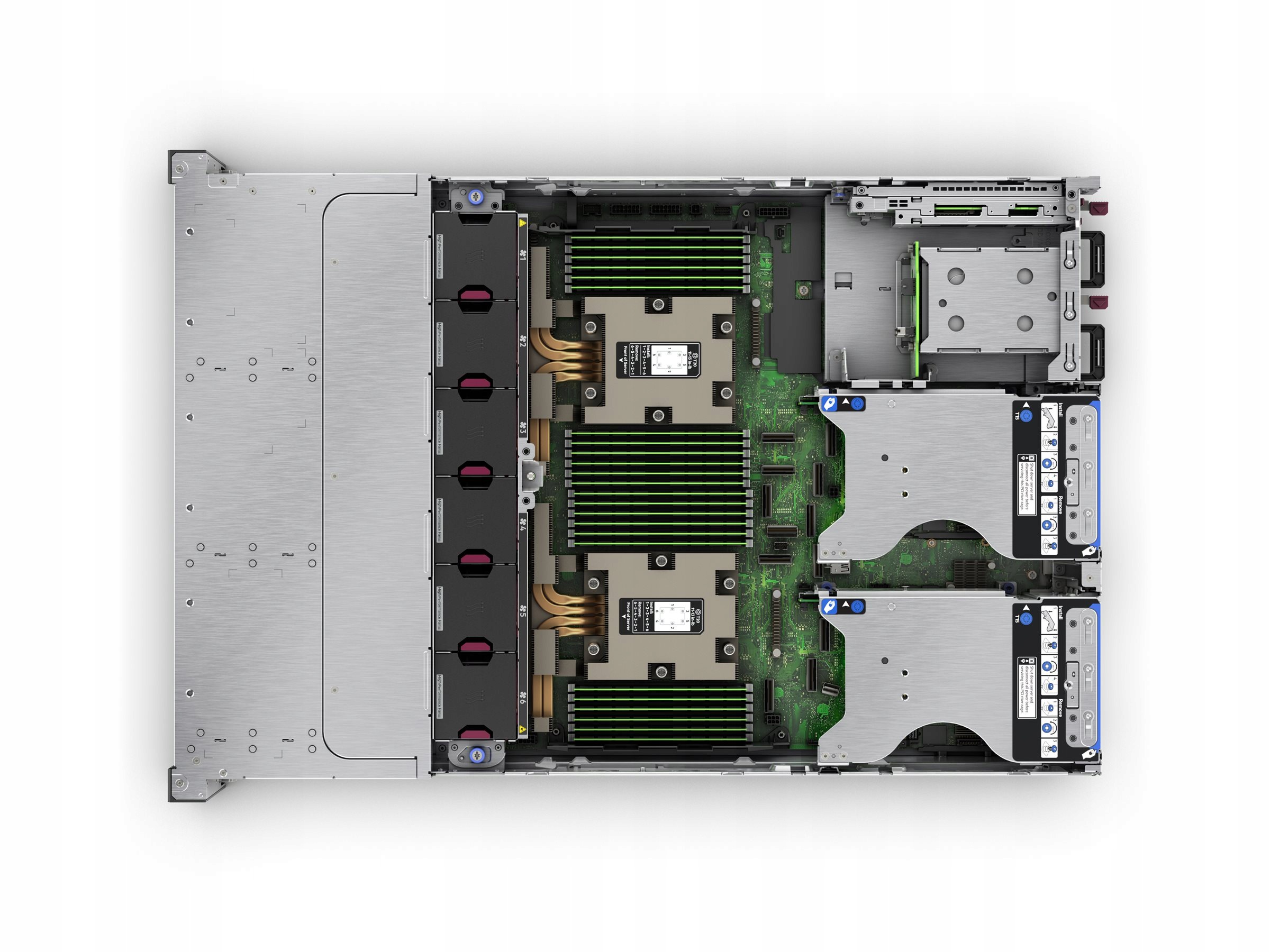 Hpe ProLiant DL385 Gen11 serwer 1x Amd Epyc 9124 64GB 2x480GB 2x1000W