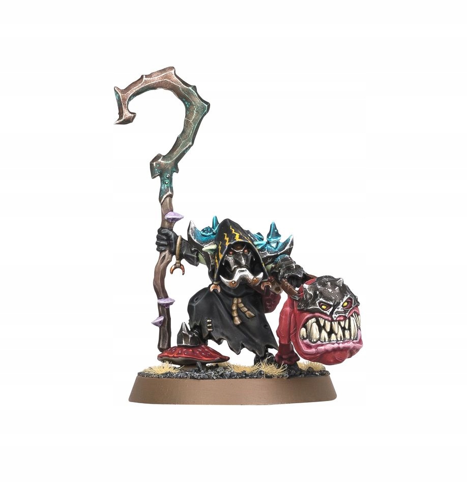 Gloomspite Gitz: Squigboss With Gnasha-squig New