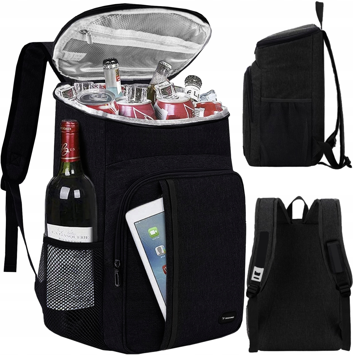 DUŻY PLECAK TURYSTYCZNY TERMICZNY TORBA IZOLACYJNA NA JEDZENIE NAPOJE 26 L EAN (GTIN) 5906306228542