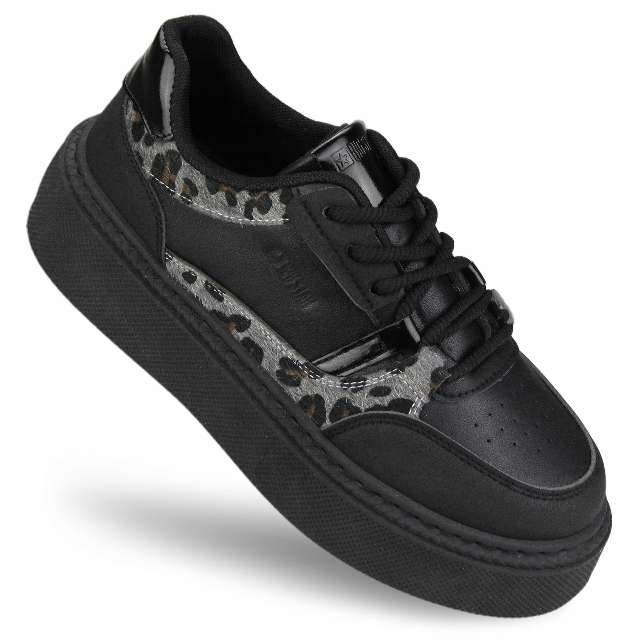 Buty sportowe damskie Big Star Sneakersy modne SS274358 czarne 38