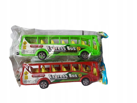 Mały autobus z naciągiem Model Autobus