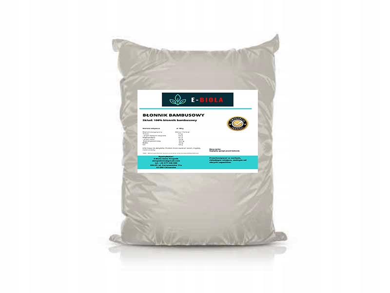 Bambusová Mouka Vláknina Keto Low Carb přírodní 5 kg
