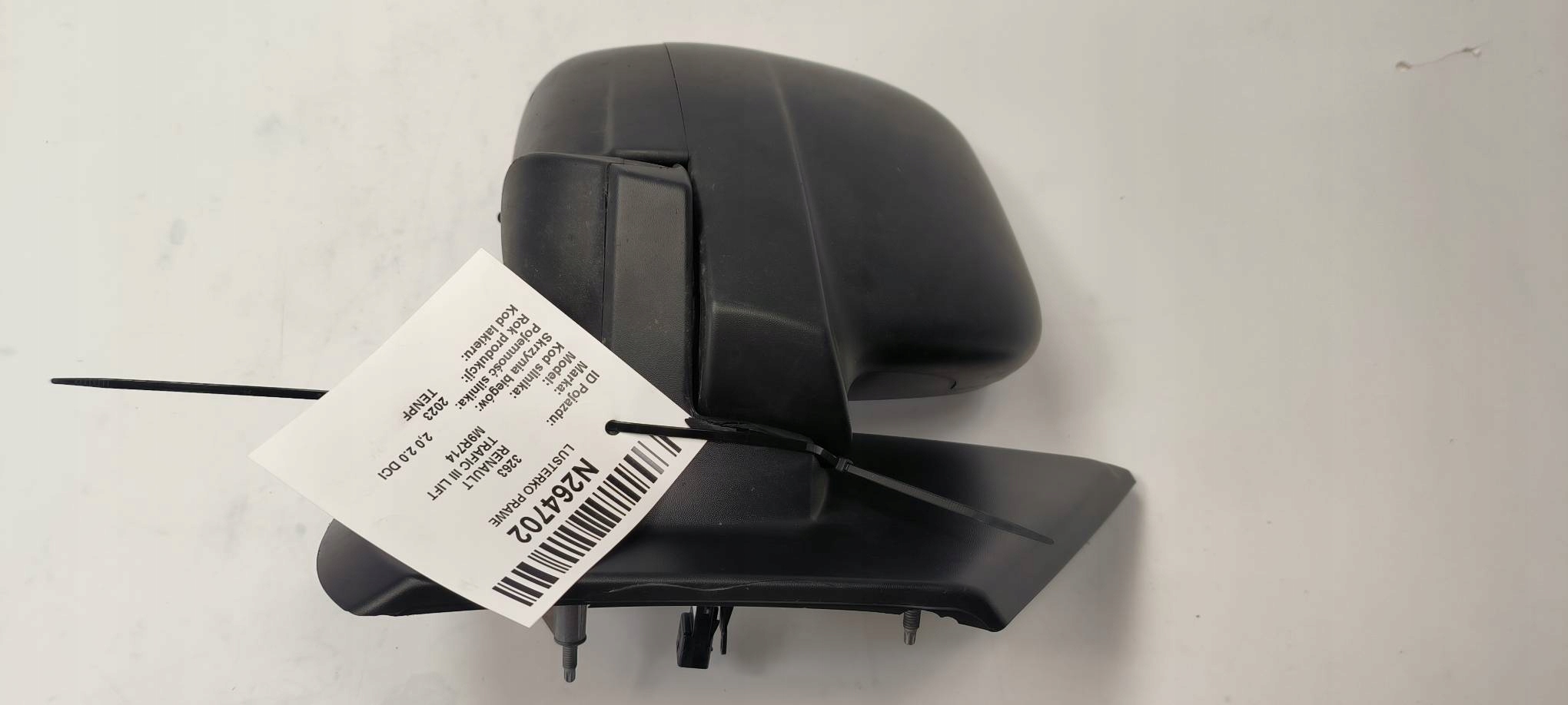 mirror right EU RENAULT TRAFIC III LIFT 9 PIN