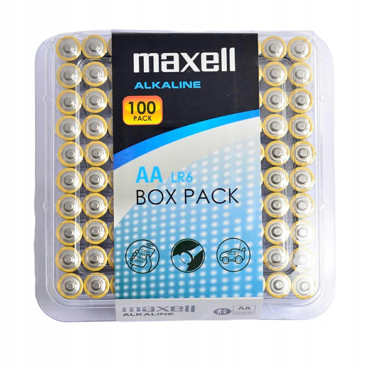 Baterie Maxell LR03 Aaa, krabička, 100 Kusů