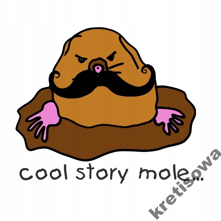 

Damska Koszulka Kret Krecik Wzory Rozmiary kb1