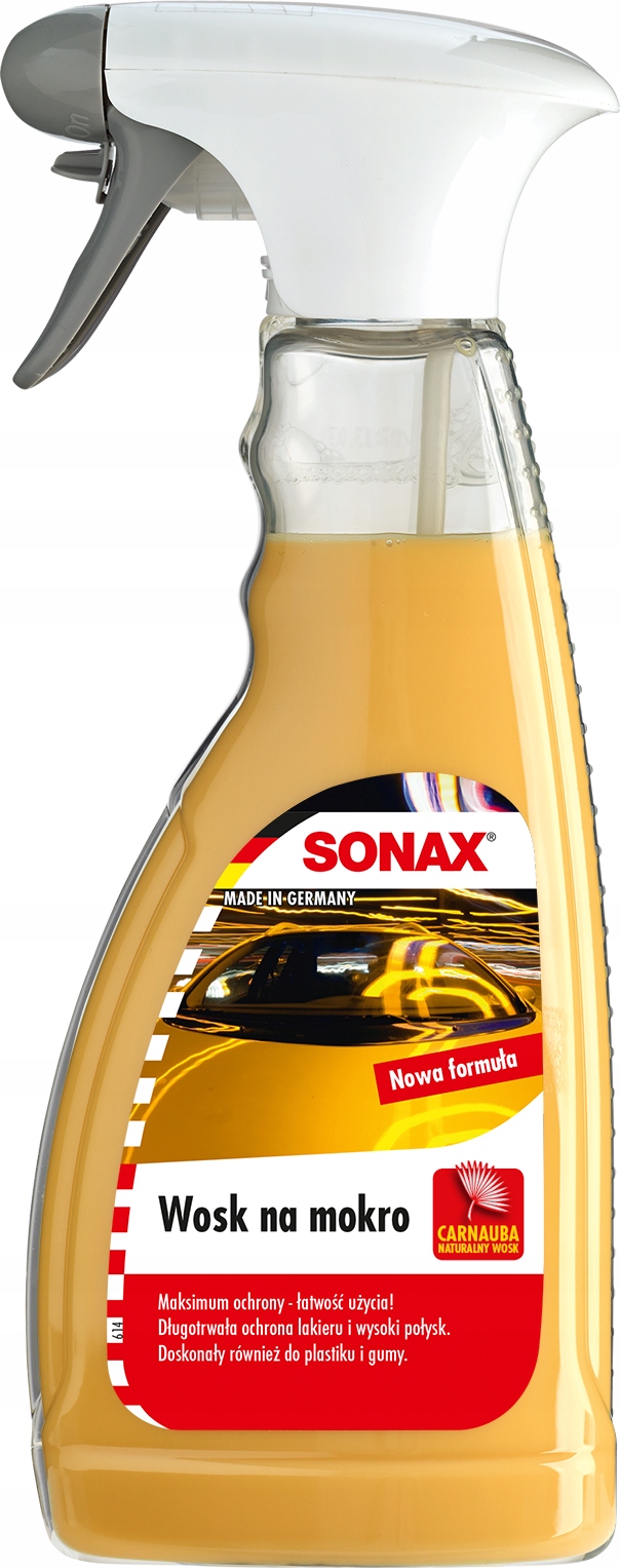 

Sonax Wosk Carnauba Na Mokro Skuteczna Ochrona