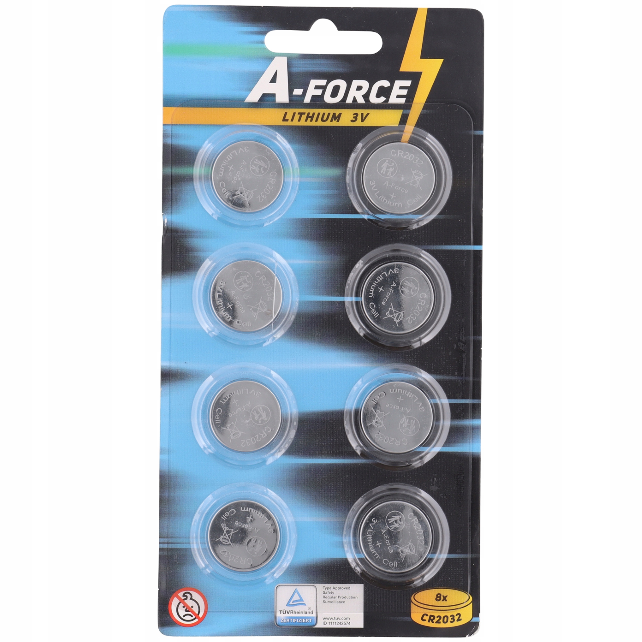 

Baterie Do Pilota Nc+zestaw CR2032 8 Szt Litowe