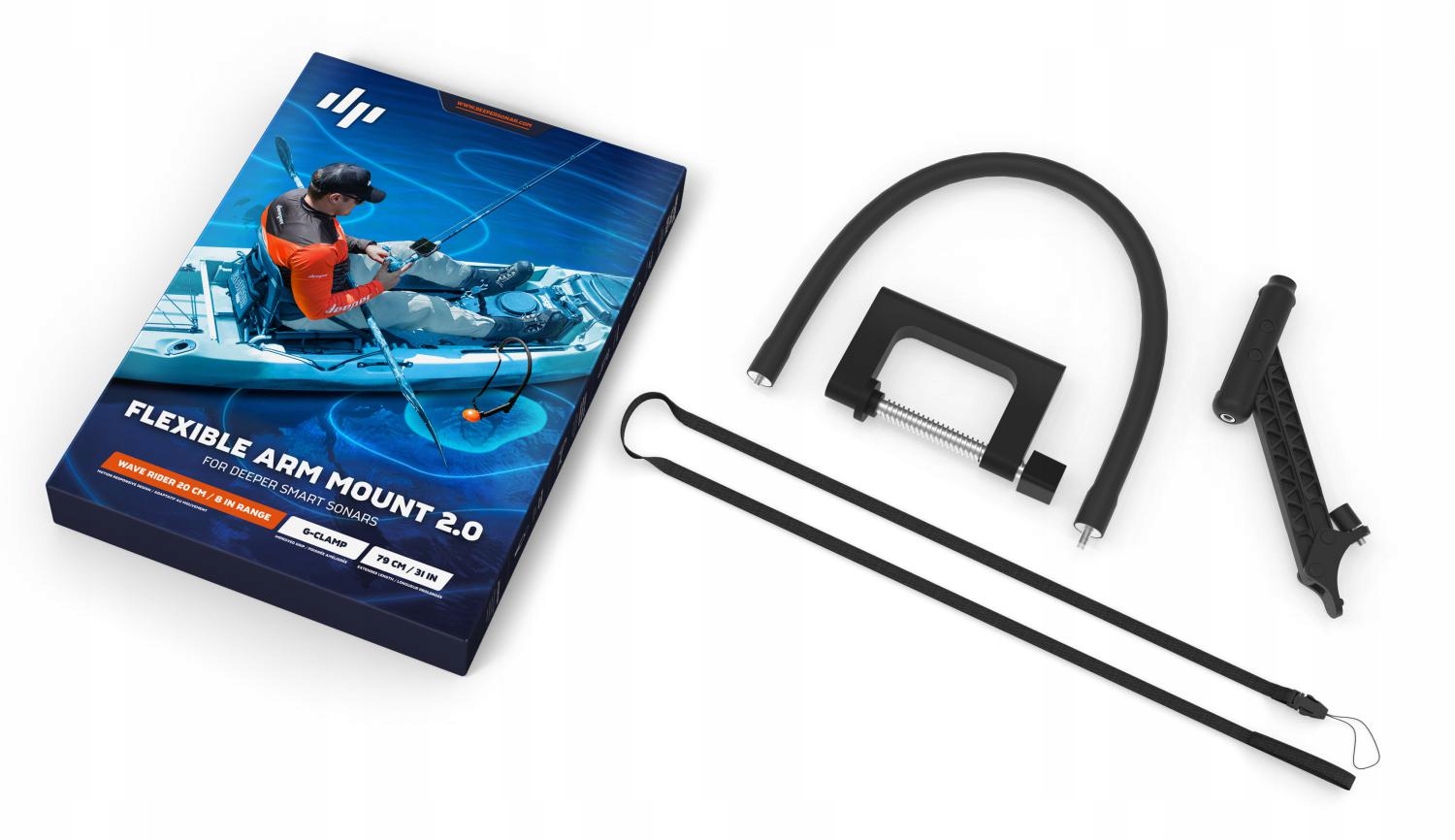 Uchwyt do łodzi Flexible Arm Mount 2.0 Deeper Marka Deeper