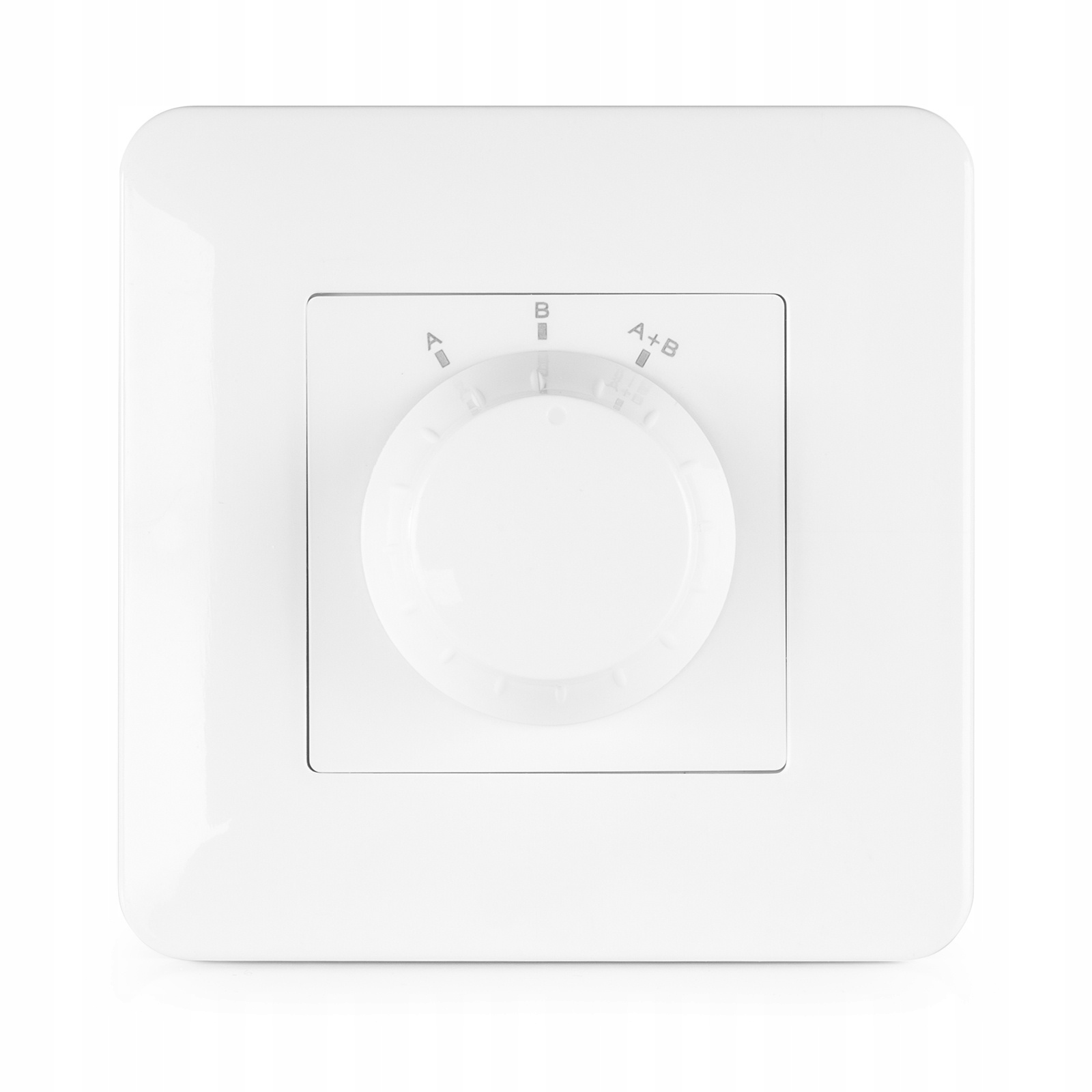 Przełącznik głośników ścienny do 100W 8ohm biały Kod producenta 952.568