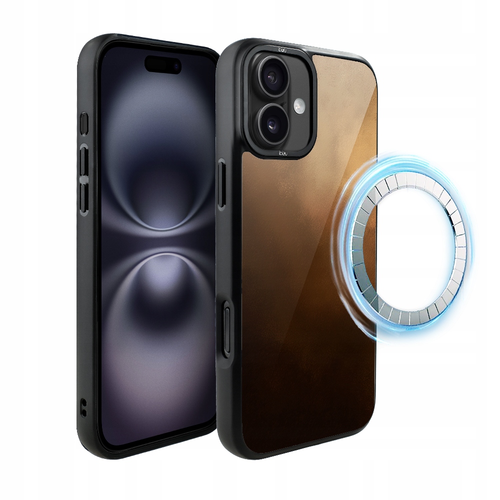 Pouzdro pro iPhone 16 Plus Ibizu DropGuard Matt s MagSafe, Desert Storm