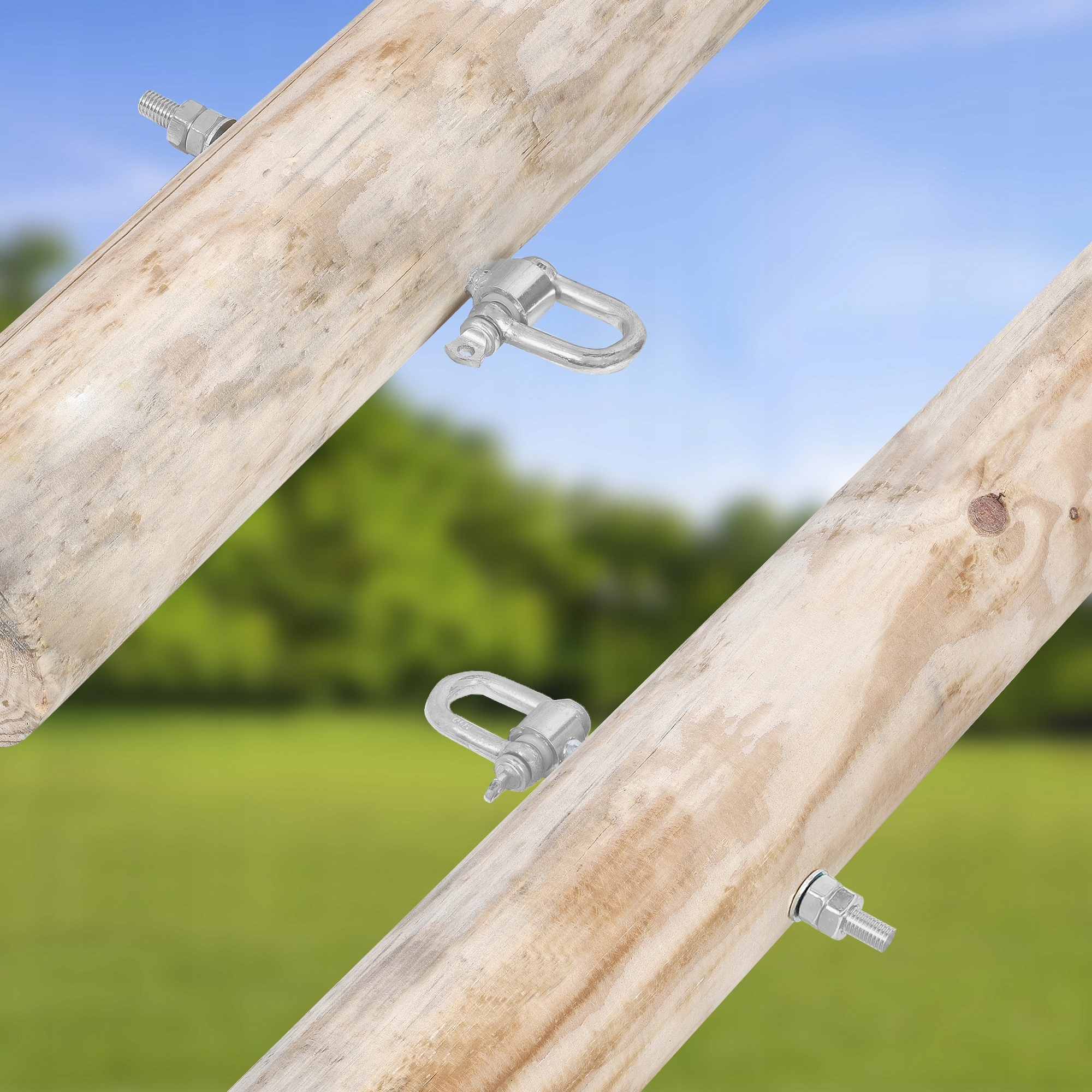 2 SZT HAK MOCOWANIE HUŚTAWKI Z SZEKLĄ M12 HAMAKA Rodzaj wisząca