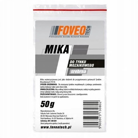

Mika Foveo Do Tynków Mozaikowych I Lakierów 50G