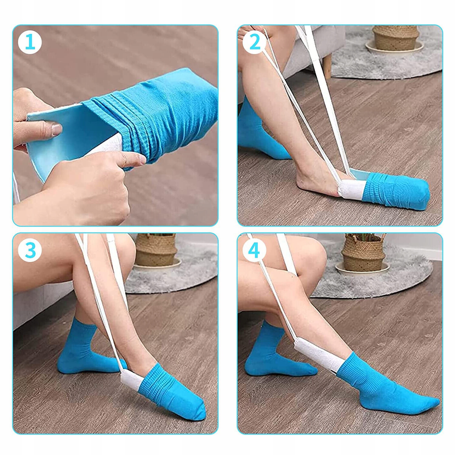 POMOC W ZAKŁADANIU SKARPET POMOC W UBIERANIU SKARPET DLA OSÓB STARSZYCH Marka inna