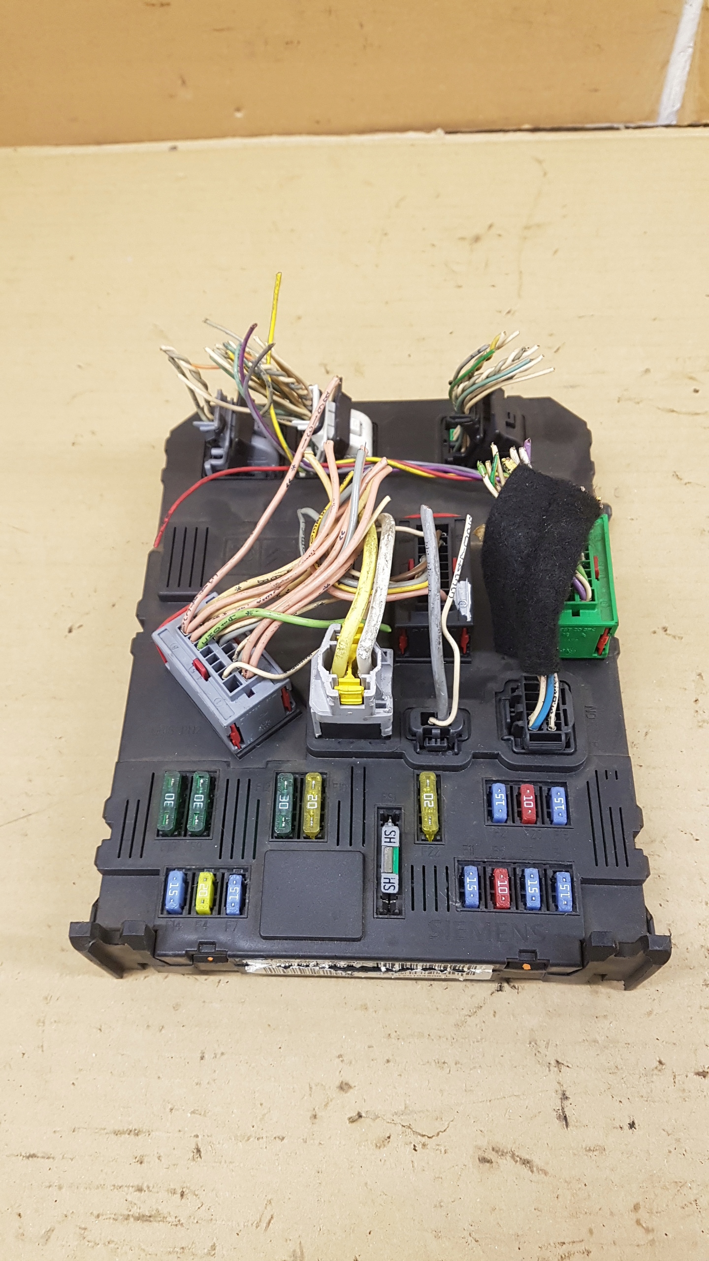 compartment module BSI PEUGEOT 407 9655708480 S120104600L